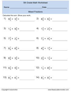 Superteacher Worksheets Fractions