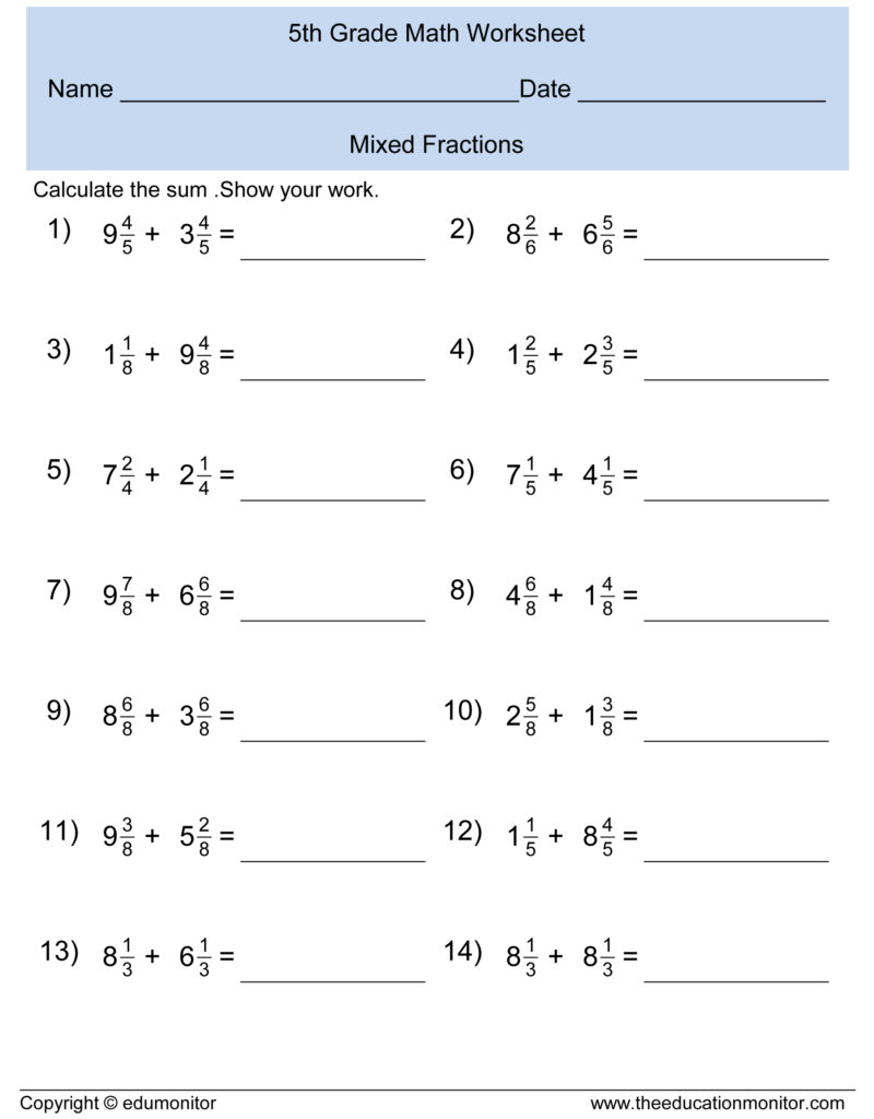 Superteacher Worksheets Fractions