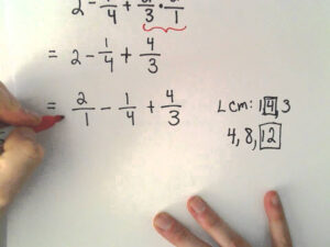 The Order Of Operations With Fractions And Decimals Ex 1 YouTube