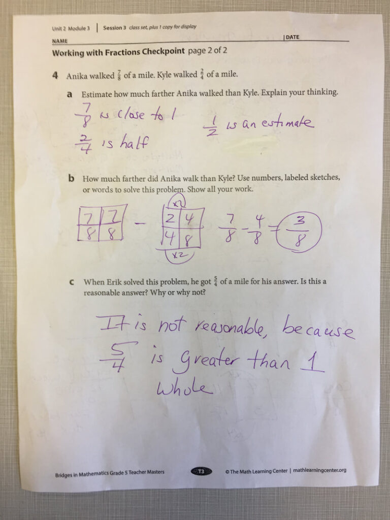 Unit 2 Adding And Subtracting Fractions Hallway 5 West Math Mr 