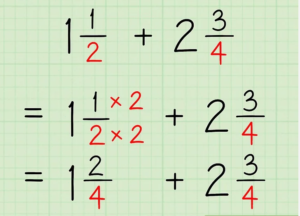 Unit 5 3 5 6 Adding Fractions Adding Mixed Numbers JUNIOR HIGH