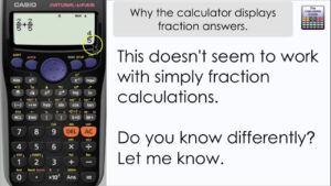 Why You Can t Get Decimal Answers Straight Away You Get A Fraction