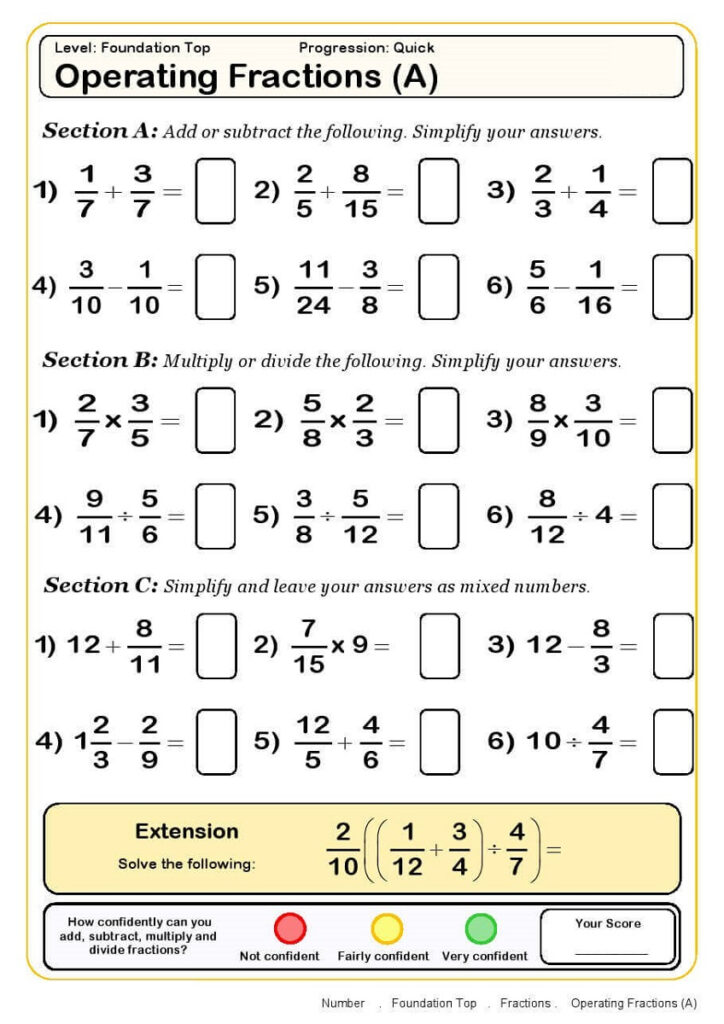 Year 4 Math Worksheets Printable Activity Shelter